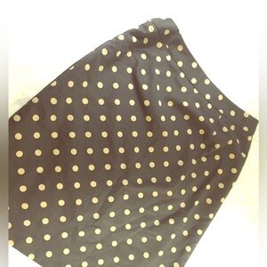 Boden gray polka dot skirt cute! Sz 6